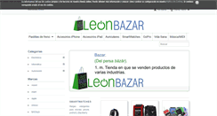 Desktop Screenshot of leonbazar.com
