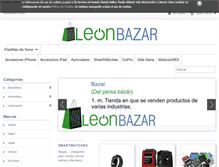 Tablet Screenshot of leonbazar.com